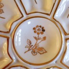 Oyster Plate China Collectible Gold Leaf unmark Haviland Austria Rare Find — photo 5
