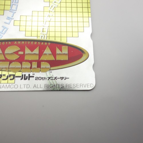 Tarjeta telefónica japonesa PAC-MAN WORLD NAMCO 1999 - Imagen 6 de 6
