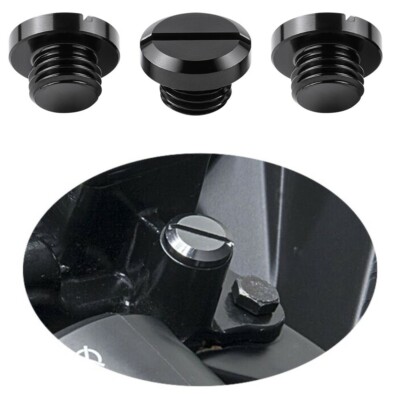 3x Mirror Mount Hole Plugs Screws For KTM	Duke 690	2008-2016 1290 Adventure/R 15