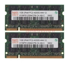 Hynix PC2-4200 2GB 2X 1GB 2RX8 DDR2 533Mhz 200pin NON-ECC SODIMM Laptop Memory