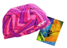 Dolfin Swim Cap Women's Adult Stretch Swimming Head Cover 9990L Pink, OSFM