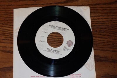 NEW 45 RECORD MICHAEL MARTIN MURPHY ROLLIN' NOWHERE B/W FACE TO FACE  UNPLAYED