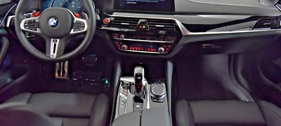 BMW OEM G30 G31 F90 5 Series 2017+ Piano Black Wood Interior Trim