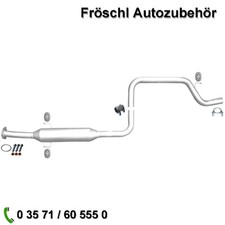 Honda Accord VII Tourer 2,2 CTDI CM Mitteltopf Auspuffanlage mit Anbausatz a*