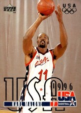 1995-96 Upper Deck #318 Karl Malone USA Basketball 