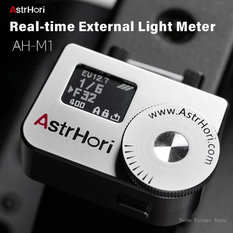 AstrHori AH-M1 Camera Light Meter 0.66" OLED Display Real-time External Light 