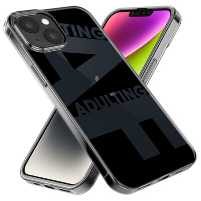 For Apple iPhone 13 Pro Max Shockproof Case Funny Text Quote
