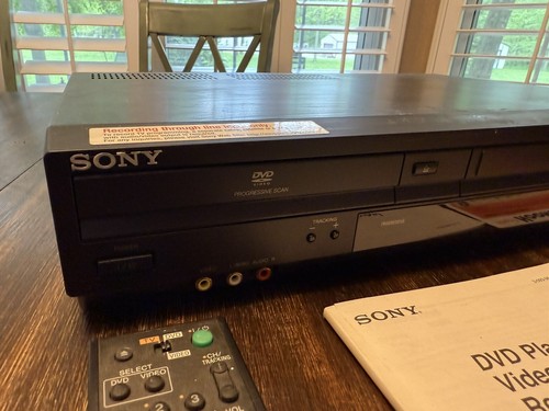 Sony SLV-D380P DVD VCR Combo Player VHS Recorder Tested With Remote - Picture 2 of 9