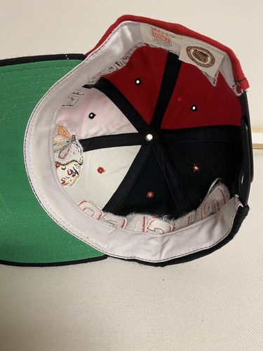 Vintage Chicago Blackhawks American Needle Two Tone Side wave SnapBack Hat - Picture 7 of 10