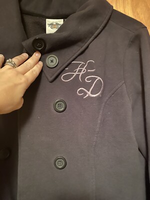 harley davidson pea coat