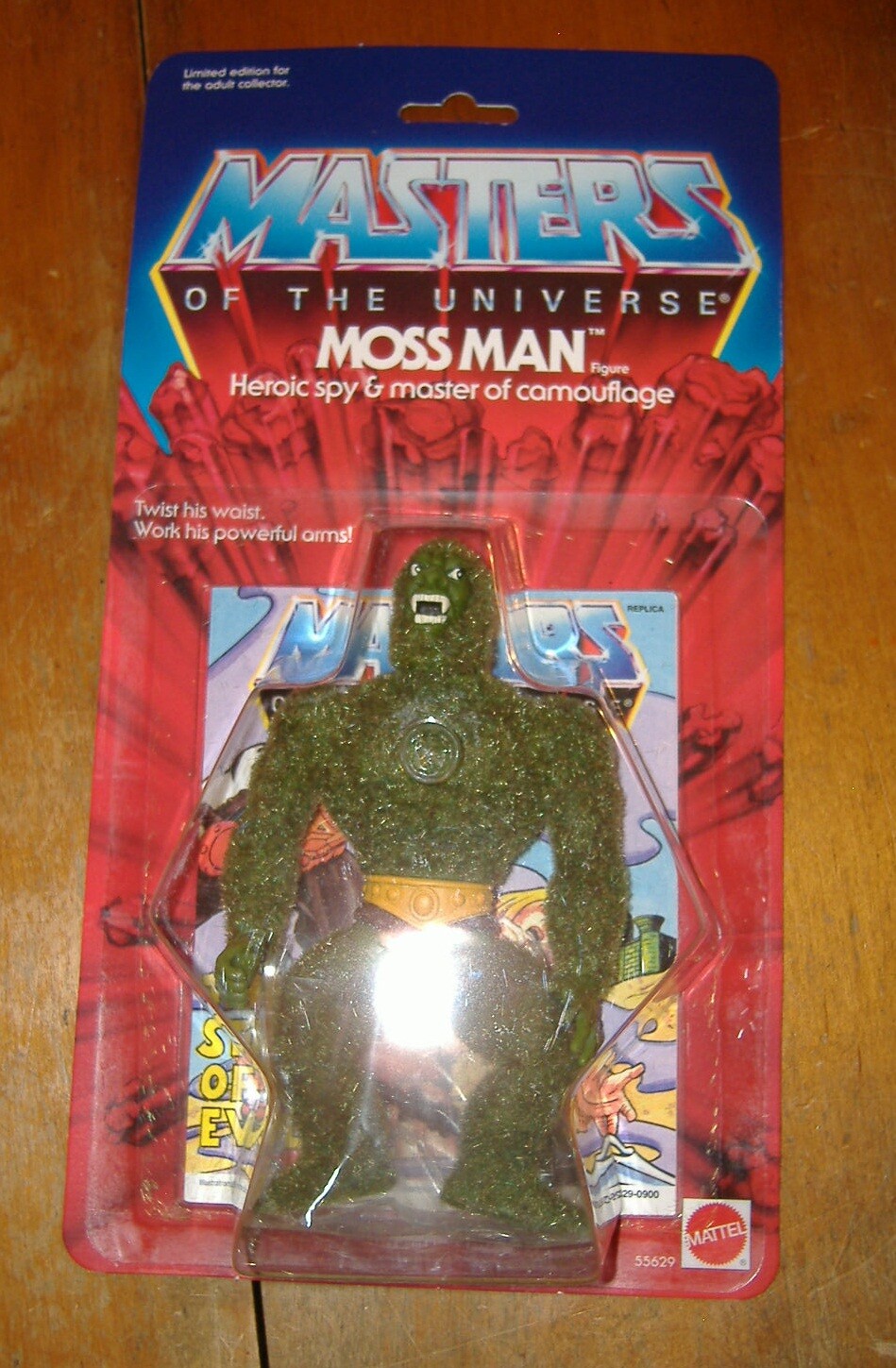 HE-MAN COMMEMORATIVE MOTU MOSS MAN LIMITED EDITION SEALED NEW HE-MAN COMMEMORATIVE MOTU MOSS MAN LIMITED EDITION SEALED NEW