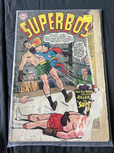 Superboy #124 1965 Silver Age DC Comic