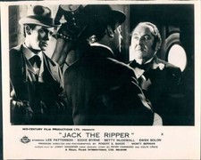 JACK THE RIPPER ORIGINAL BRITISH LOBBY CARD LEE PATTERSON 1959 EDDIE BYRNE