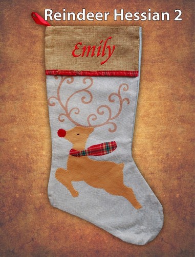 Medias de Navidad Personalizadas Bordadas Navidad Lujo Santa Saco De Lujo 2022 - Imagen 14 de 72
