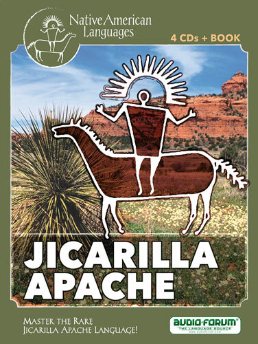Jicarilla Apache (4 CDs/Book) *Native American Languages* by Audio Forum - Picture 2 of 2