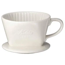 Coffee Dripper Ceramic 12 Person White 101lotto #01001