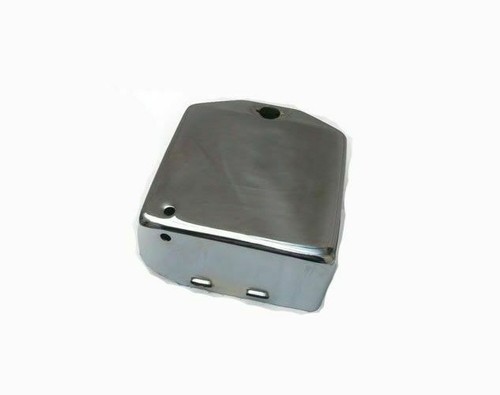 Fits For Royal Enfield Battery Box With Cover Steel Chrome Plated - Picture 4 of 11