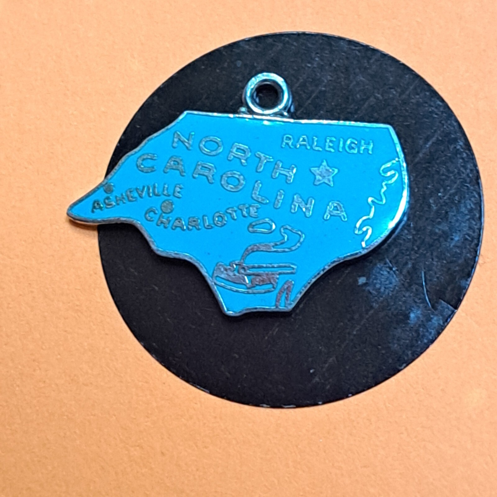 STERLING SILVER VINTAGE BRACELET CHARM U23 NORTH CAROLINA eBay