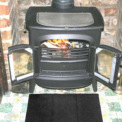 Welding Blanket Fireproof Tarp Heat Resistant Material Up 12X27 Inches, Black - Picture 6 of 7