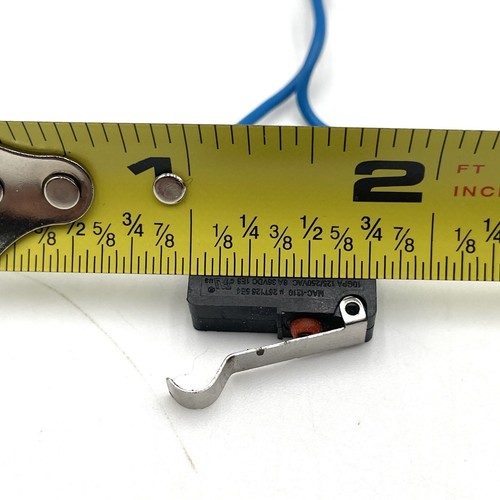 SHARK ZU60 ZU62 NV150 NV151 NV251 NV255 QU202 UGELLO MICROINTERRUTTORE OEM MAC-1210 - Foto 13 di 14