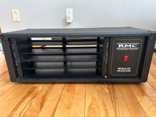 RMC Modular Headcase w/ 5 Rockman Trays and Patch Cables