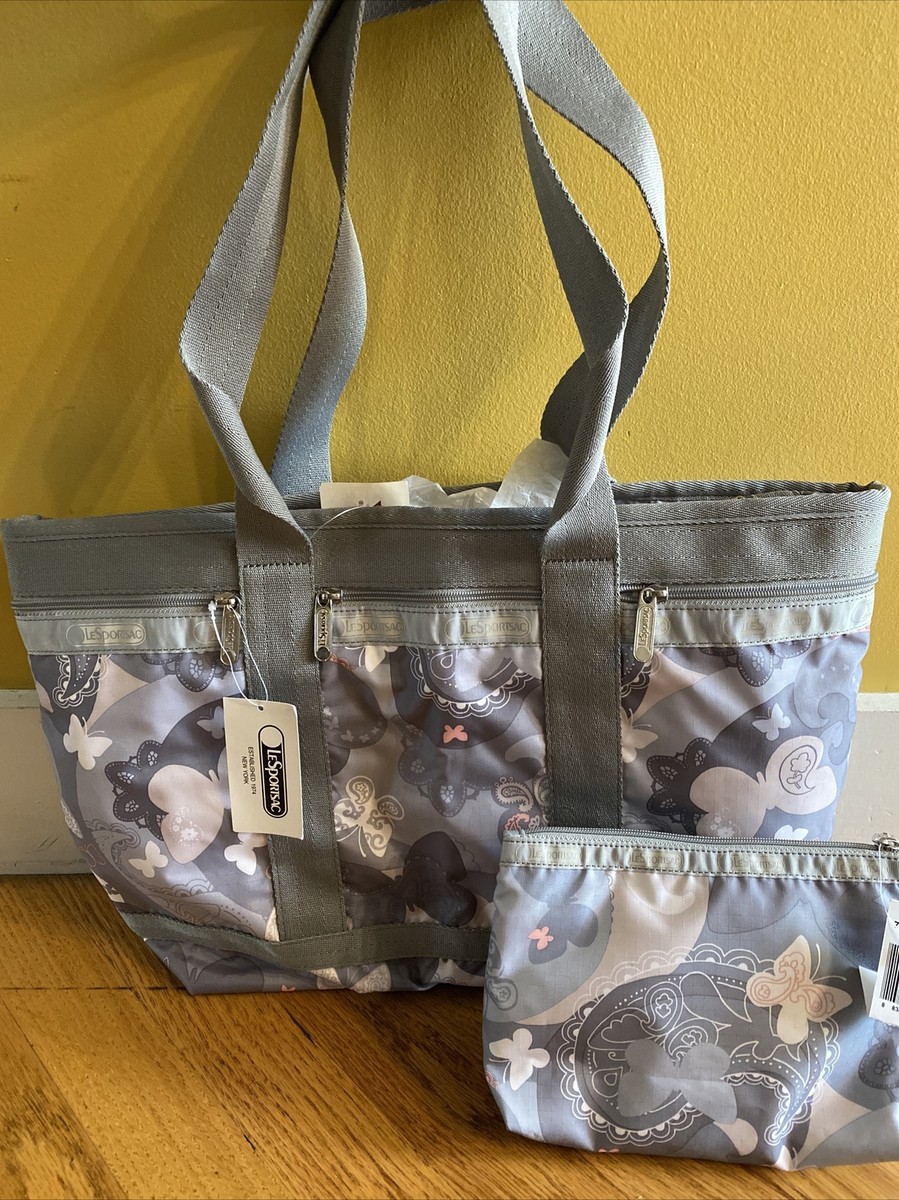 レスポートサック LeSportsac All-a-Flutter Medium Travel Tote bag w/ matching