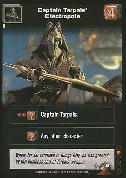 Captain Tarpals' Electropole (Naboo #36) | Decipher Young Jedi | NM/LP - Picture 1 of 1