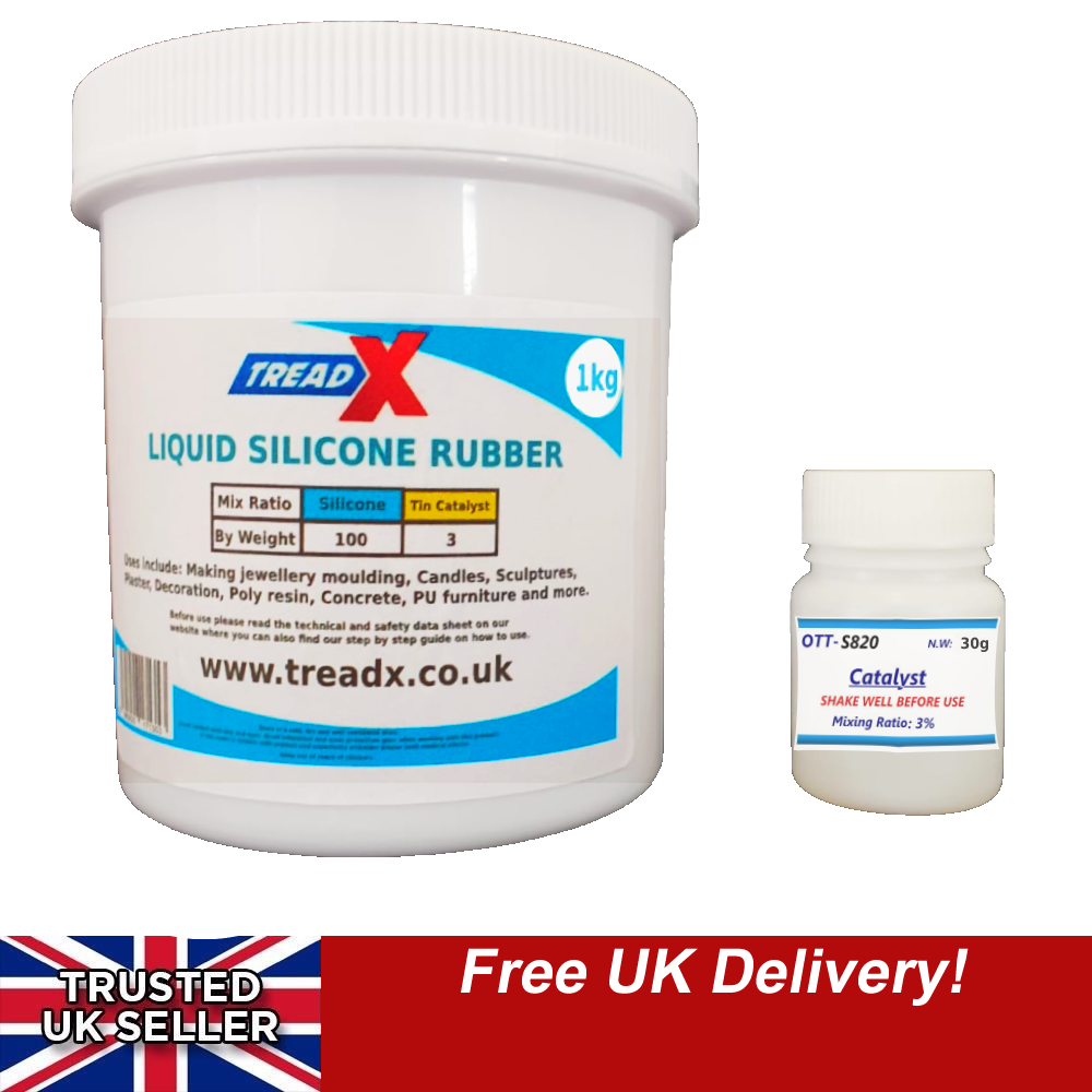 1kg Liquid Silicone Moulding Rubber Mold Making Casting Rubber Mould eBay