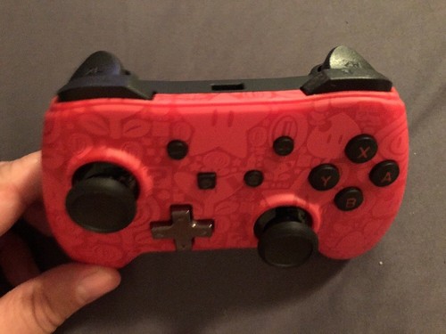 Super Mario Odyssey Nintendo Switch Red Wired Controller Plus Quick Shipping NEW - Picture 5 of 7