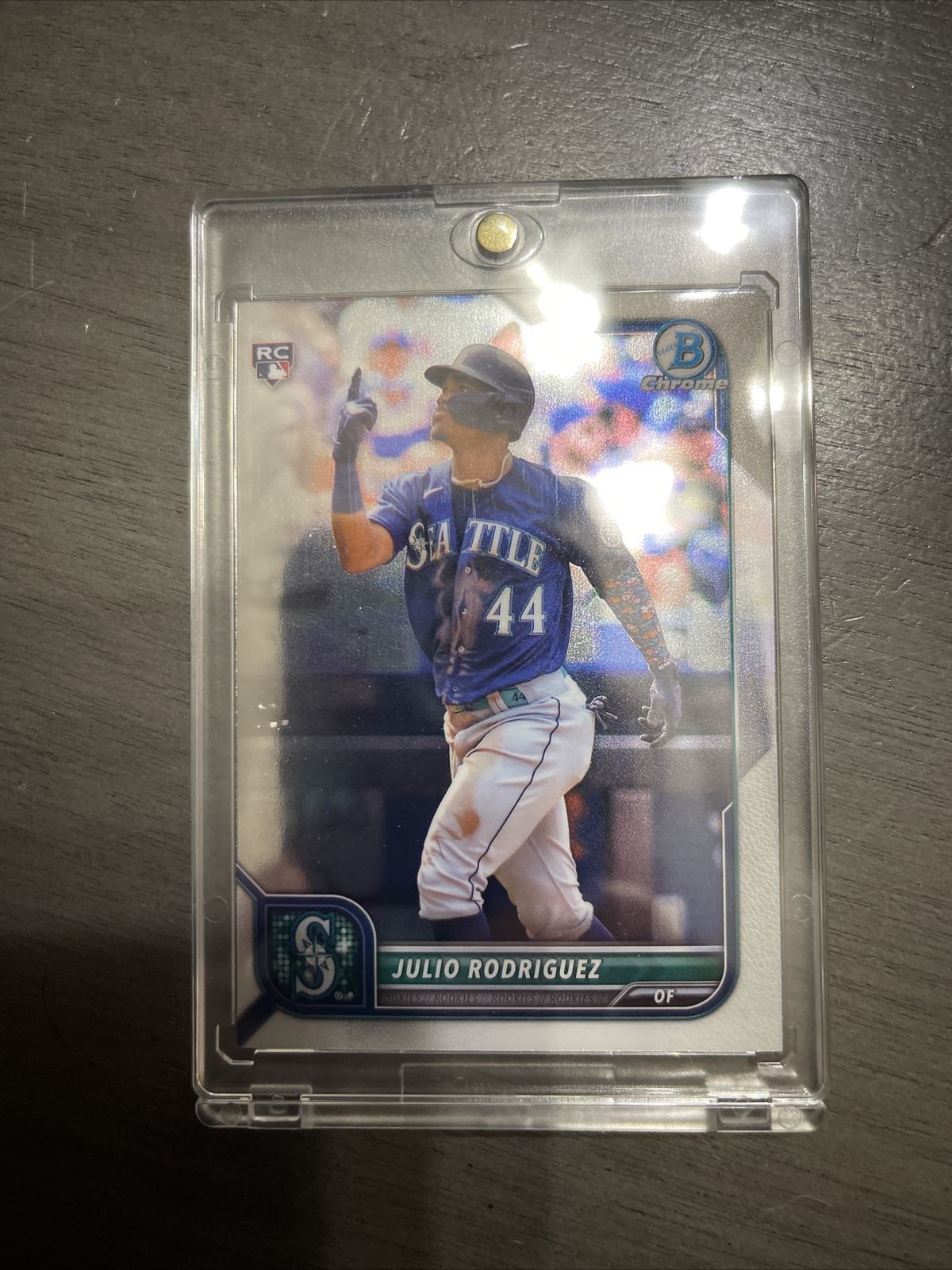 2022 Bowman Chrome Julio Rodriguez Rookie Seattle Mariners #48