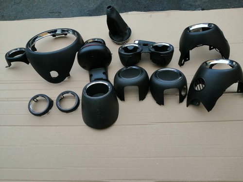 KIT MOLDURAS CROMADAS SALPICADERO BMW MINI COOPER ONE S R55 R56 R57 R58. 2007 2014 - Imagen 2 de 13