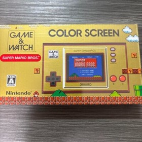 Nintendo Game & and Watch Super Mario Bros. 35th Anniversary Color Screen Used