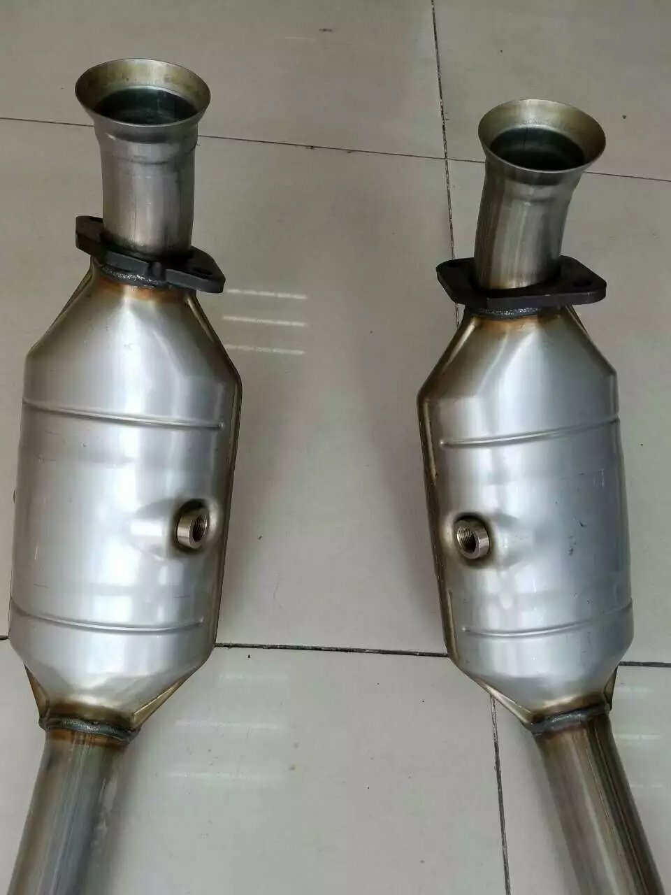 Pair Catalytic Converters for Jaguar XF 3.0 2012-2019 C2Z22930 