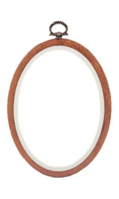 Nurge Oval Rubber Hoops With Suspension, Rim Height 8mm, Diameter 115*150mm Hand - Image 2 of 2