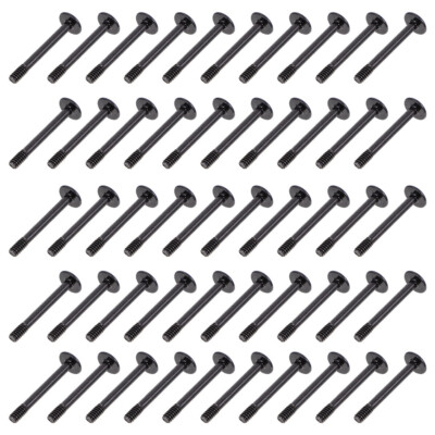 50PCS Case Fan Screws 30MM Fan Screws Computer Cooling Fan Mount Screws
