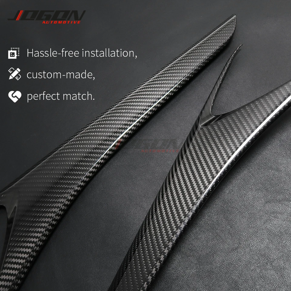 Tapicería de paneles laterales de consola central de carbono para Lexus IS300h 350 IS200t F SPORT 2014+ Foto 4 de 4