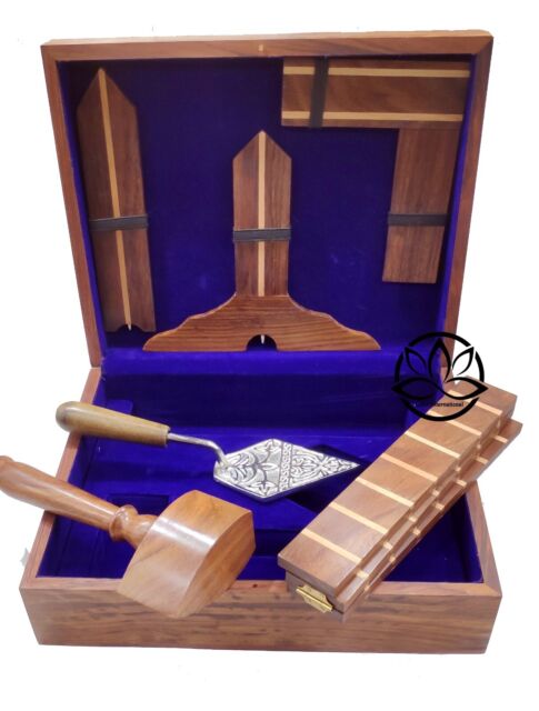 Wooden Plumb Square And Rule Handcrafted Wooden Masonic working Tools set PN10635 Wooden Plumb Square And Rule Handcrafted Wooden Masonic working Tools set PN10635