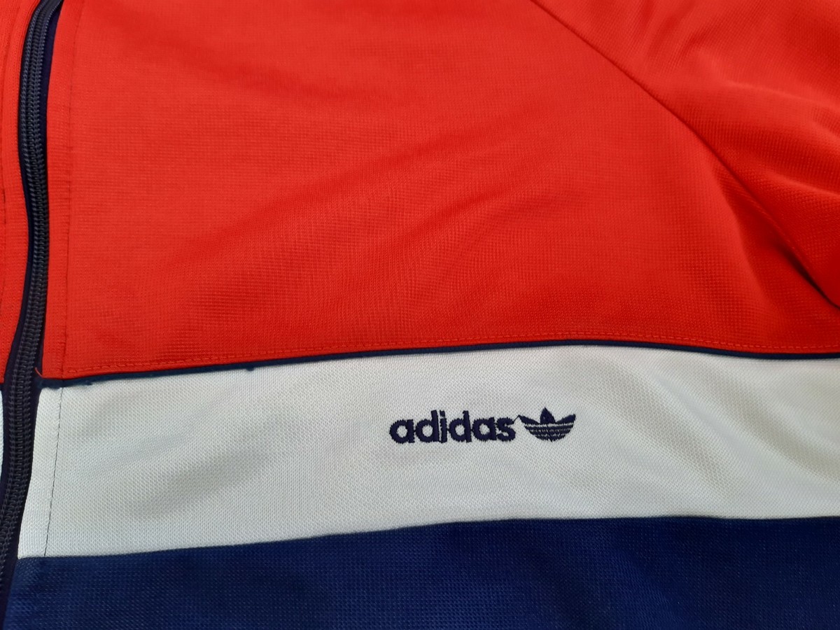 ウォーキング・ランニングウェア adidas Trefoil West Germany Track Jacket Adidas 1986 made in West Germany football track top jacket