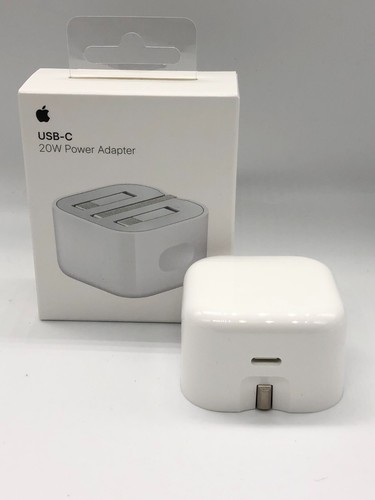 100% Genuine Official Apple 20W 18W USB-C Charger Mains Power Adaptor UK Plug - Picture 3 of 5