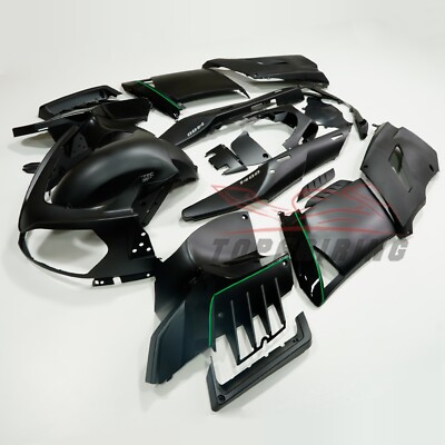 ぐーちゃん Injection Black Fairing Fit for Kawasaki Concurs 2008-2009