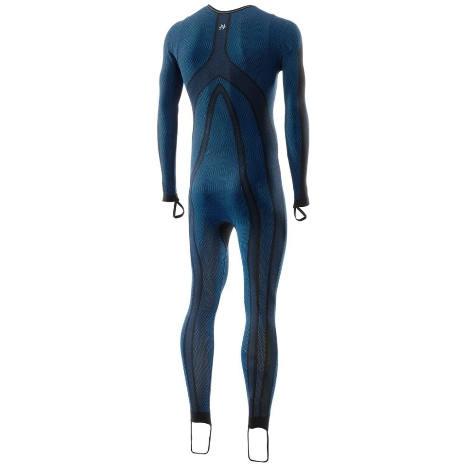 SOTTOTUTA INTERO MOTO TERMICO SIXS SIX2 STX RACING DARK BLU CARBON TG XS/S - Immagine 2 di 4