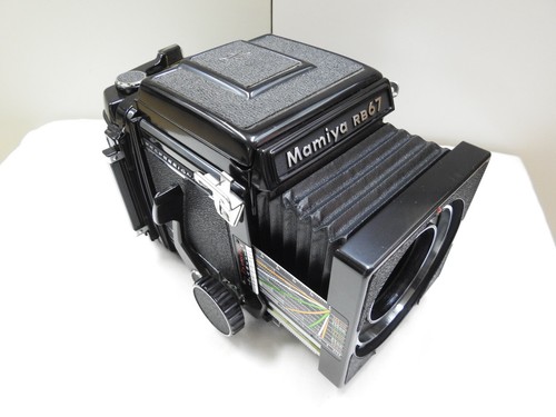 【NEAR MINT】 Mamiya RB67 Pro Film Camera + Waist Level Finder 120 Back From Japan - Picture 3 of 11