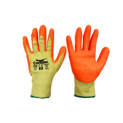 CONDOR 61CV69 Cut-Resistant Gloves,Nitrile, S/7,PR 61CV69