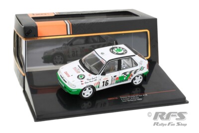 Modèle Réduit SKODA FELICIA KIT CAR Tour De Corse 1995 - IXO 1/43 - Neuf Sous Boîte