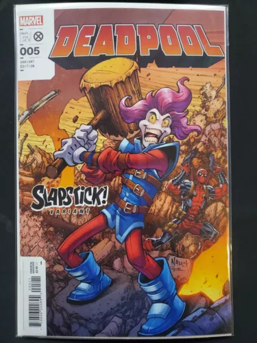 Deadpool #5 Nauck Slapstick Variant Marvel 2023 VF/NM Comics
