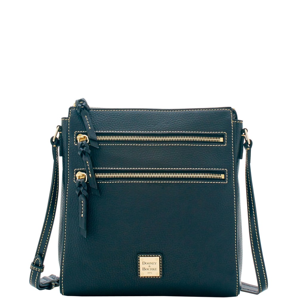 Dooney & Bourke Pebble Grain Large Peyton Triple Zip