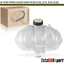 New Engine Coolant Reservoir Tank w/ Cap for Ford Mustang 2015 2016 2017-2023