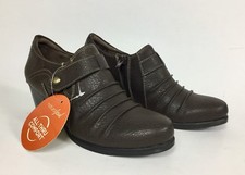 Natural Soul By Naturalizer Womens 6.5 Dark Brown Leather. Shoes NWT
