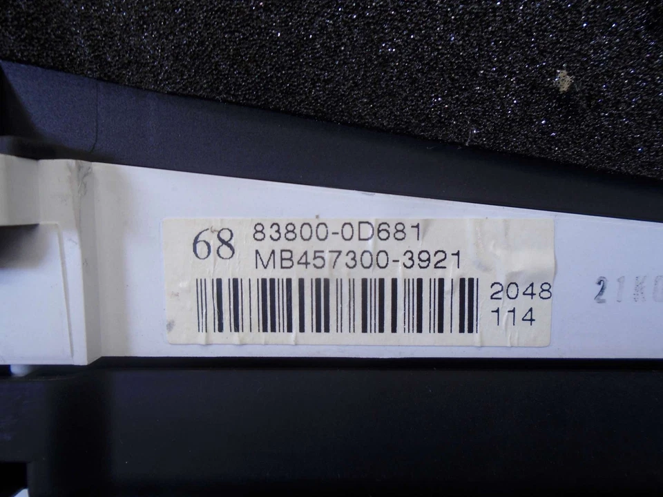 KIT ECU TOYOTA YARIS 1.4 DIÉSEL 1ª TV 2005-2011 Foto 4 de 4