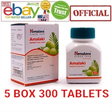 Amla Amalaki Himalaya 5 Box 300 Tablets OFFICIAL USA MEN'S HEALTHS 